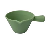 Misurino in silicone con segni per un caffè preciso, Green | Paletta multiuso in silicone, bicchierino da caffè espresso per appassionati caffè e chef