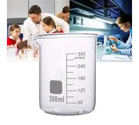 Misurino in vetro, 800 ml, graduato, resistente al calore, fondo piatto stabile, design facile da versare, ideale per esperimenti e ricerche