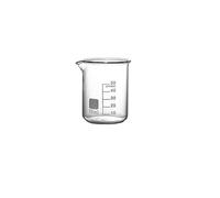Misurino in vetro borosilicato trasparente, misurino trasparente, becher da laboratorio, utensile da cucina, misurini for cottura al forno, 50-1000 ml(1pcs,250ml)