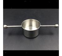 Misurino Jigger singolo da 2 pezzi con due manici Strumento da barista da 30 ml