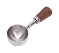 Misurino per caffè, cucchiaino dosatore portatile in acciaio inossidabile 304, strumento di misurazione per caffè in grani, tè, latte in polvere, condimento (S 15ML Argento)