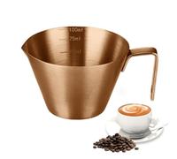 Misurino per caffè espresso, misurino per caffè espresso in acciaio | Beccuccio dosatore per tazza da caffè per la caffetteria della cucina