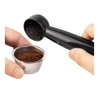Misurino per Chicchi di Caffè | Riutilizzabile Preciso Pressino Dosatore Auto-Stante | Cucchiaio da Chicchi di Caffè Espresso | per Polvere Proteica, Cioccolata Calda, Latte in Polvere, Bevande Solubi