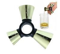Misurino Per Cocktail - Jigger In Acciaio Inossidabile A Doppia Estremità, Strumento Professionale Per Barman, Dosatore Manuale Di Liquidi | Fornitura Di Articoli Da Bar Durevoli Per Famiglie Appassio
