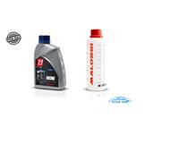 Misuro Misurino Olio miscela MALOSSI 250 ML + 1 LITRO OLIO 2T FULL SINTETIC 7.1