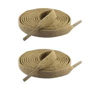 MISUVRSE 1 paio di lacci per scarpe da ginnastica piatti larghi 8 mm multicolore in poliestere lacci per scarpe da corsa atletica scarpe casual stringhe per stivali lacci da allenamento, cachi, Taglia