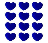 MISUVRSE 12 ammortizzatori per racchette da tennis, a forma di cuore, in silicone, a forma di cuore