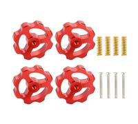 MISUVRSE 4 pezzi Upgrade Hand Twist Auto Leveling Kit di viti a molla per CR10 CR10S Ender3 Serie 3D Accessori per stampanti