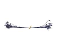 MISUVRSE 50pcs guida di pesca ad alta nemica per acqua salata dolce filo di acciaio inox linea guida pesca