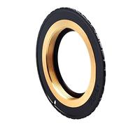 MISUVRSE Anello adattatore per lenti in metallo per fotocamere M42 a EF-mount/EF-S per 5DMarkIV III II 1D-series 7D II 7D 80D 70D 60D M42S montaggio a vite per EF-Mount EF-S Slot anello adattatore