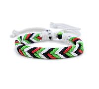 MISUVRSE Bracciale intrecciato a mano dal Medio Oriente etnico esercito risveglio gioiello alla moda unisex braccialetto dell'amicizia fatto a mano, Taglia unica, come descritto
