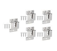 MISUVRSE Clip per microfono in acciaio resistente, chiusura rapida sicura, vestibilità generale, supporto per microfono radio per KMC35 TK868G, supporto a gancio per microfono radio a due vie