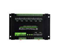 MISUVRSE Modulo relè a 8 canali con ingresso da 7 V a 36 VDC e interfacce RS485 per controlli RTU utilizzando indicatori LED e controlli relè