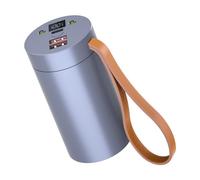 MISUVRSE PD22.5W Power Battery Frame Custodia ABS Build offre una sostituzione semplice per i proprietari di dispositivi digitali viaggiatori custodia cilindrica