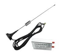 MISUVRSE Ricevitore USB a banda completa da 100 kHz-1, 7 GHz, con ingresso doppia antenna, ricevitore di corrente USB