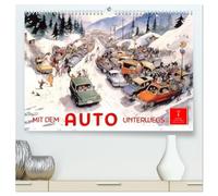 Mit dem Auto unterwegs (hochwertiger Premium Wandkalender 2026 DIN A2 quer), Kunstdruck in Hochglanz: Mit dem Auto unterwegs - da kann man was erleben.