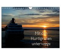 Mit den Hurtigruten unterwegs (Wandkalender 2026 DIN A4 quer), CALVENDO Monatskalender: Bei der Reise "Die schönste Seereise der Welt" mit Hurtigruten ... in die wunderbare Landschaft von Norwegen.