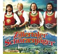 Mit echten Musikern ohne Playback ! (CD Album Zillertaler Schürzenjäger, 12 Tracks) Tirol, i bin a Kind von dir / Solojodler / Ohne Jodln geht die Zenzi nicht gern schlafen / Grüne Tannen / Mayrhofen Zillertal / Der Jaga vom Karavendl / Wir sind Musikanten / Schneewalzer / Am Morgen, wenn die Sonne lacht u.a.