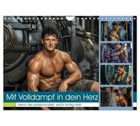 Mit Volldampf in dein Herz (Wandkalender 2027 DIN A4 quer), CALVENDO Monatskalen