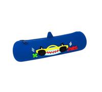 Mitama Astuccio Mitamini Animals, Chiusura con Zip, In Silicone, Blu, Bambini e Ragazzi, Scuola e Tempo Libero