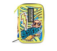 Mitama Astuccio Scuola 3 Scomparti, SUPER TRIPLO FLASH, Contenuto 47 pz,