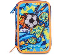 Mitama Astuccio Triplo FunnySport 47 Pezzi Corredato con Spinny Pen Scuola
