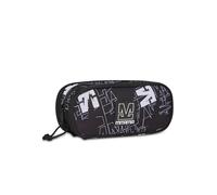 Mitama Astuccio Zipack UrbanCode, Accessori Scuola Elementare, 11 pezzi, Portapenne con colori, 3 Scomparti, Bambini e bambine, multicolore