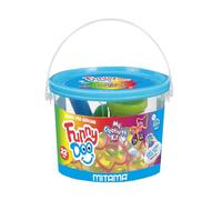 Mitama Barattolo My Creativity Kit Funny Doo, Pasta da modellare, 22 pezzi, Scatola Gioco con formine, da 3 anni in su, Gioco e Tempo Libero, Bambini