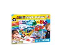 Mitama - Magic Color Station, Completo di Pennarelli, 1 Album da Colorare e molto altro, Scatole Gioco Bambini
