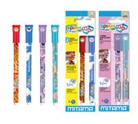 Mitama Set Due Penne Cancellabili Spinny Pen, Punta 0,7