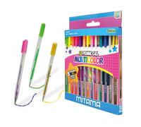 Mitama - penne gel glitter/fluo/rainbow 1 mm - set 13 pz