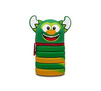 Mitama Portapenne Scuola Allungabile - Astuccio Multicolore Animale - Personalizzabile, Apertura con Zip, Salva Spazio