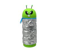 Mitama Portapenne Scuola Allungabile Bambini- Astuccio Multicolore Alieno - Apertura con Zip, Salva Spazio
