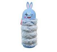 Mitama Portapenne Scuola Allungabile Bambini- Astuccio Multicolore Coniglio - Apertura con Zip, Salva Spazio