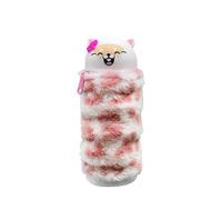 Mitama Portapenne Scuola Allungabile Bambini- Astuccio Multicolore Criceto- Apertura con Zip, Salva Spazio