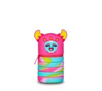 Mitama Portapenne Scuola Allungabile Bambini - Astuccio Multicolore Monster Girl - Apertura con Zip, Salva Spazio