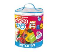 Mitama Sacca My Zoo Bag Funny Doo, Pasta da modellare, 30 pezzi, Scatola Gioco con formine, da 3 anni in su, Gioco e Tempo Libero, Bambini