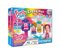Mitama Scatola Gioco Crazy Hair Salon, Pasta da modellare, 33 pezzi, dai 3 anni in su, Gioco e Tempo Libero, Bambini