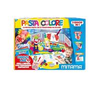 Mitama Scatole Gioco Kit Creativi, Pasta Colore CIRCUS LAB, 43 PZ e Book Giochi Creativi per Bambini, Bambine, Giochi Formativi Metodo Montessori