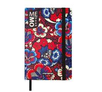 Mitama Taccuino Large - Grafica FLOWERS - MEMO BOOK - NOTEBOOK - Copertina Soft Touch - Tasca interna + Matita Inclusa - Fogli a Righe - 13 x 21 cm, Per ragazzi e adulti, Ufficio e tempo libero