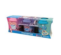 Mitama Tris 3 Barattolini Funny Doo, Pasta da modellare, 3 pezzi, Rosso Azzurro Giallo, da 2 anni in su, Gioco e Tempo Libero, Bambini