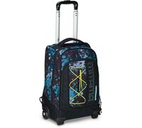Mitama Trolley DR Scuola Desert Blue,Con Mega Scomparto e Doppia Maniglia