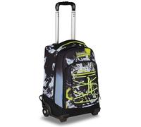 Mitama Trolley DR Scuola INKSTYLE, 34 Lt, Nero, Uso zaino, Tasca con organizer, Bambino, Scuola elementare e media, Viaggi e tempo libero