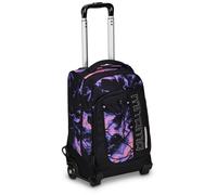 Mitama Trolley DR Scuola Pink Smoke,Con Mega Scomparto e Doppia Maniglia, Nero e Rosso, Scuola Elementare e Tempo Libero, Bambina Ragazza