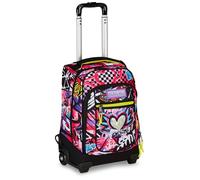 Mitama Trolley DR Scuola URBAN QUEEN, 34 Lt, Rosa, Tasche multifunzione, Spallacci uso zaino, Per bambine e ragazze, scuola elementare e media, Tempo libero e viaggi