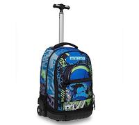 Mitama Trolley Scuola - RUN CITYBRO, Multicolore- Zaino Doppio Scomparto Impermeabile - Spallacci a Scomparsa - Fondo Paraurti Rinforzato