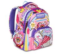 Mitama Zaino New Plus DAISYPOP, Rosa, Zaino Scuola Elementare, 30 L, Super Capiente, Ergonomico, Robusto, per Bambina