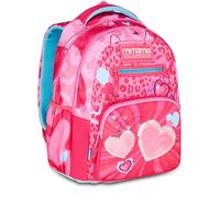 Mitama Zaino New Plus FURRYPINK, Fucsia, Zaino Scuola Elementare, 30 L, Super Capiente, Ergonomico, Robusto, per Bambina