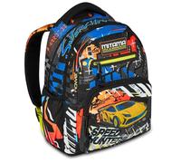 Mitama Zaino New Plus MITADRIFT, Blu, Zaino Scuola Elementare, 30 L, Super Capiente, Ergonomico, Robusto, per Bambino