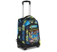 Mitama Zaino Trolley M-Power UrbanEvo, Spallacci a scomparsa, Bambini e Bambine, Tasca Porta Borraccia, Doppio uso, Maxi Capienza, blu